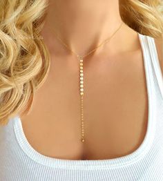 Long Chain Lariat Y Necklace For Women, Sterling Silver, Rose Gold, 14k Gold Fill Dainty Jewelry Necklace, Luxurious Fashion, Floating Necklace, Bridesmaid Gifts Jewelry, Y Necklace, Diamond Necklaces, Bird Necklace, Cluster Necklace, Long Chain Necklace