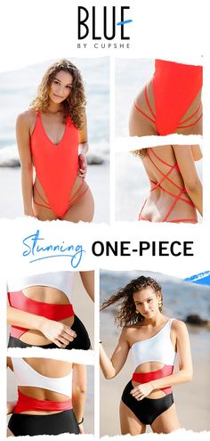 Gang Fashion, Blue One Piece, One Piece Swimsuits, Swim Suits, Cute Swimsuits, Fun In The Sun, Swimsuit Fashion, Women's Swimwear, One Piece For Women