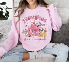 Vintage Disneyland Christmas Sweatshirt, Mickey and Friends Christmas Sweatshirt, Disneyland Sweatshirt, Christmas Family Sweatshirt ✔ Follow these steps to place an order and ensure the right color, size, and description: * Choose the desired size and color from the dropdown menu. * If customization is available, check the personalization box and provide the requested information. * Select the quantity and add the item to your cart. * Proceed to checkout and choose your preferred shipping speed Mickey And Friends Christmas, Disneyland Sweatshirt, Disneyland Vintage, Disneyland Christmas, Minnie Christmas, Mickey Halloween, Friends Christmas, Vintage Disneyland, Friend Christmas