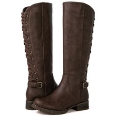 PRICES MAY VARY. 100% Vegan Premium Synthetic Leather Upper: These Globalwin Women’s Riding Boots Are Made Of High Quality Italian Faux Leather, They Provide The Privilege Of Luxury As Well As Up-To-Date Fashion. Built For Comfort All Day Long: Fashion Boots Are Not Just For A Chic Look But Also Need To Be Practical. The Knee High Tall Boots Are Set On Low Heels. TPR Sole,With Cushioned Footbed And Perfect Amount Of Padding, You Will Be Able To Walk All Day Long With Ease In Comfort. Versatile Style: These Long Boots Can Match Anything In Your Wardrobe. Wear Yours With Skirt Or Jeans Perfect For Fall And Winter Season. Cool And Practical Ladies' Boots: Full Length Zip Makes Them Easy To Slip On And Off. Globalwin Women’s Knee High Motorcycle Riding Winter Boots Are Modeled On Equestrian St Womens Boots For Fall, Long Brown Leather Boots, Winter Tall Boots, High Fashion Boots, Chocolate Brown Boots, Tall Winter Boots, Knee High Boots Flat, Low Heel Boots, Fall Boots