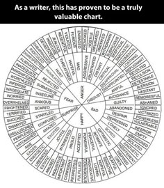 a wheel diagram with words written in it