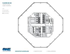 the floor plan for an office building