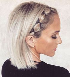 Underneath Hair, Simple Updo, Twisted Updo, Updos For Medium Length Hair, Inverted Bob, Haircuts Straight Hair