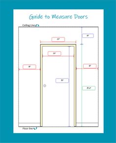 the guide to measure doors with measurements