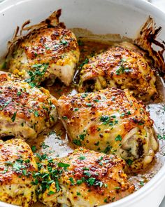 Oven Baked Chicken Thighs - Jo Cooks Masakan Malaysia, Oven Baked Chicken Thighs, Jo Cooks, Chicken Thigh Recipes Oven, Chicken Thigh Recipes Baked, Baked Chicken Thighs, Oven Baked Chicken, Thigh Recipes