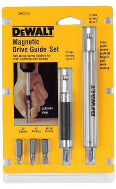 dewt magnetic drive guide set