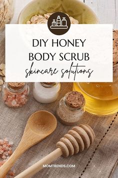 Make Your Own Body Scrub Make Your Own Body Scrub, Own Body Scrub, Honey Body Scrub, Honey Sugar Scrub, Diy Honey, Organic Body Scrub, Body Scrub Recipe