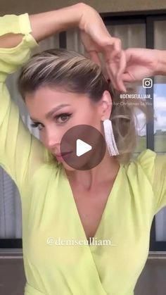 Short Hair Updo Tutorial, Easy Hairstyles For Thick Hair, Easy Hairdos, Medium Layered Hair, Simple Hairstyles, Easy Hair Updos, Hairdos For Short Hair, Hair Up Styles