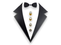 Vintage Chrome and Gold Plated Round Ribbed 4 Tuxedo Shirt Stud Set In Gift Box, Wedding Gifts, Groomsmen's Gift, Father's Day Items can be picked up, which is sometimes easier or more cost-effective.  There will be a scheduled date and time for pickup. The Missing Link Over 10,000 PAIRS OF CUFFLINKS UNDER ONE ROOF Since 1996, The Missing Link has offered an unparalleled selection of vintage and new cuff links for both men and women. You can find it all under one roof. From the more serious deco