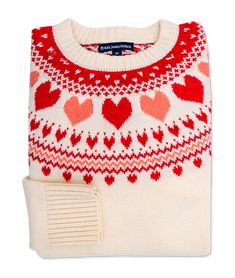 Piskel Art, Embroidery Sweater, Heart Sweater, Valentines Outfits, Embroidered Heart, Embroidered Sweater