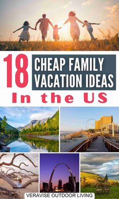 Don't break the bank on your next family vacation. Check out our list of cheapest places to travel in the US with the kids! #familytravel #budgettravel #travel Cheap Vacation Spots, Cheapest Places To Travel, Cheap Family Vacations, Cheap Places To Visit, Family Vacation Ideas, Vacations In The Us, Road Trip Places, Cheap Places To Travel, Affordable Vacations