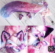 Kitten Play Collar, Anting Manik, Kawaii Accessories, Cosplay Diy