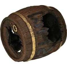 Exotic Environments Rum Barrel Horizontal - Talis Us Sprit Halloween, Rum Barrel, Halloween Spirit Store, Pirate Ships, Aquarium Decorations, Shipwreck, Pirate Ship