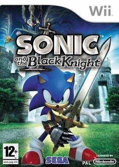 the game cover for sonic and the black knight