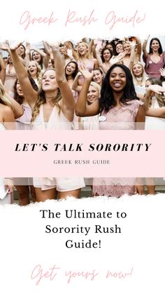 the ultimate guide to sorority rush guide