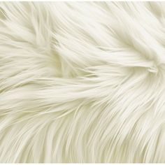 the texture of white fur is very soft