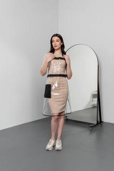 Our silicon transparent apron is designed for maximum protection and style. It offers superior stain resistance and is easy to clean. The flexible silicon material ensures a comfortable fit, while the clear design allows full visibility of your outfit.  It's a perfect choice for: ✅Hotel, restaurant and cafe industry (for example, chefs, bartenders) ✅Beauty industry (makeup or brow artists, massage therapists and spa workers). 🧵Material: silicone; composition - 100% polyester; fastener - buttons. 📏Size grid: one size. We also can personalize your apron with an embroidery or printing method to apply your logo.  ❗️Please note that it takes approximately 11 - 12 working days to produce the apron. Transparent Apron, Hairdresser Apron, Beauty Uniforms, Spa Uniform, Professional Uniforms, Healthcare Uniforms, Pvc Apron, Save Outfits, Hair Stylist Gifts