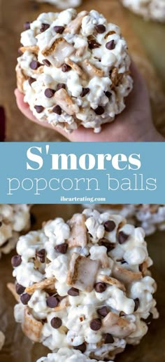 Popcorn Ball Recipe, Popcorn Ball, Popcorn Balls Recipe, Popcorn Balls, Delicious Cookies, S'mores, Delicious Cake, Easy Treats, Fun Baking Recipes