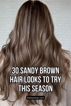 Dirty Sandy Brown Hair Sandy Brown Hair Color, Sandy Brown Hair, Sandy Blonde Hair, Brown Hair Looks, Bronde Hair, Brown Hair Color, Sandy Blonde, Dirty Blonde Hair, Blonde Hair Shades