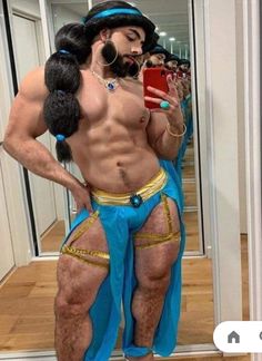 Gay Halloween Costumes, Muscular Men Fashion, Gay Costume, Gay Outfits, Aladdin Costume, Gay Outfit, Queer Fashion, Male Cosplay, Mens Halloween Costumes