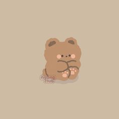 Cute bear drawings, cute wallpapers, procreate drawing, cute character, sticker shops, small business, Kawaii illustration Kawaii Procreate Drawings, Small Bear Drawing, Cute Bear Drawings Kawaii, Kawaii Bear Drawing, Brown Doodle, Procreate Kawaii, Doodle Bear, Brown Cartoon, Brown Board