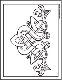 an intricate design in the shape of a playing card, which has been drawn by hand