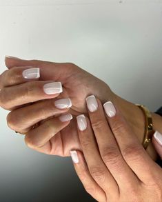 French Nails Short Square, Nude French Nails, French Nails Short