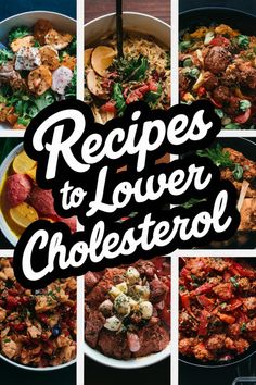 Discover a variety of flavorful and nutritious recipes tailored to help lower cholesterol levels. Whether you're looking for simple meals, hearty dinners, or even options to balance cholesterol and glucose, you'll find plenty of delicious ideas here. From easy lower cholesterol diet recipes to dinner inspirations that prioritize heart health, these dishes make healthy eating a breeze. Start exploring now! Low Cholesterol Meal Plan, Cholesterol Free Recipes, Low Cholesterol Recipes, Cholesterol Diet, Low Cholesterol