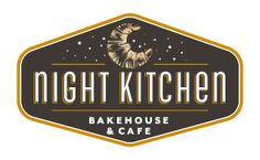 the logo for night kitchen bakehouse and cafe