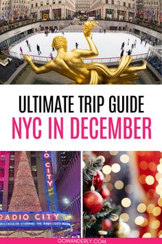 Delve into the festive spirit of Christmas in New York with a guide on top holiday activities, attractions, and planning tips. Ideal for your December visit to NYC. New York Trip In December, New York Christmas Market, Winter Activities In Nyc, Things To Do In Nyc During Christmas, New York Trip Christmas, One Day In Nyc At Christmas, What To Do In New York City, December In New York City