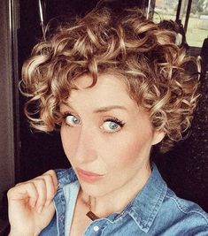 15 Short Haircut Ideas for Type 3 Curls | NaturallyCurly.com Ladies Short Curly Hairstyles, Short Haircuts For Thick Curly Hair Layered Bobs, Short Haircuts With Curly Hair, Modern Short Curly Hairstyles, 2023 Short Curly Hair Trends For Women, Sassy Curly Hairstyles, Bedhead Hairstyle, Thick Curly Hair Short, Layered Curly Haircuts Natural Curls Short