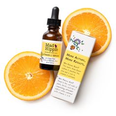 Mad Hippie's Vitamin C Serum - Bottle & Box Vitamin C Oil, Vitamin A Serum, Natural Toner, Advanced Skin Care, Cell Wall, Skin Redness, Linoleic Acid, Alpha Hydroxy Acid, Skin Discoloration