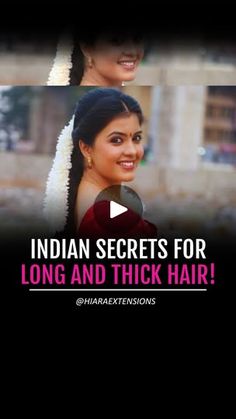 426K views · 9.3K reactions | Not just genetics—Indian hair secrets revealed! #LongHairGoals #HealthyScalp #beautytips #haircareproducts | Hiara Extensions Hair Secrets, Indian Hair, Healthy Scalp, Secrets Revealed, Indian Hairstyles, Hair Hacks, Hair Growth, Home Remedies, Thick Hair Styles