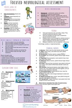 a poster with instructions on how to use the neurological assistant