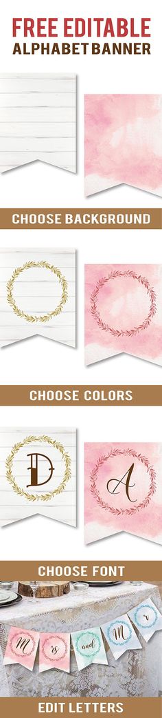 the different types of watercolor paper are shown in this graphic style, including pink and gold