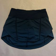 Black Lululemon Skirt Never Worn No Damages Black Athleisure Skort With Lined Skirt, Athleisure Black Lined Skort, Black Mini Skort For Workout, Black Mini Skort For Athleisure, Sporty Black Skirt With Built-in Shorts, Black Workout Skort With Lined Skirt, Black Athleisure Lined Skirt, Athleisure Black Sports Skirt, Athleisure Black Lined Skirt