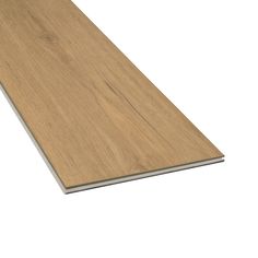 a close up view of a wood grain flooring board on a white background with clippings