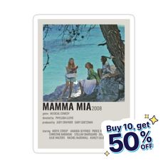 Decorate laptops, Hydro Flasks, cars and more with removable kiss-cut, vinyl decal stickers. Glossy, matte, and transparent options in various sizes. Super durable and water-resistant. mamma mia Poster Bedroom, Office Room Decor, Mama Mia, Office Room, Vintage Canvas, Canvas Poster, Bedroom Decor, Room Decor, Bedroom