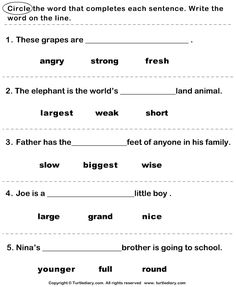 the worksheet for reading and writing words in english with pictures on each page