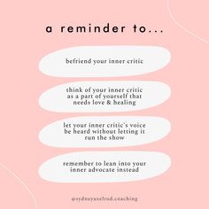 Our inner critics (AKA our gremlins) are the parts of ourselves that try to hold us back from thriving. Our gremlins may show up as negative self talk, fear, doubt, self-sabotage. Having gremlins is a part of being human, and the work is not around getting rid of the gremlins, but about learning to manage and set boundaries with them Negative Core Beliefs List, Inner Critic Quotes, Negative Core Beliefs Worksheet, Let Go Of Anger Affirmations, Releasing Negative Energy Affirmation, Affirmations For Inner Child Healing, Emotional Regulation Activities, Healing Quotes Spiritual, Emotional Freedom