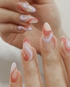 Neutral Rainbow Nails, Classy Acrylic Nails, Soft Nails, Neon Nails, Neutral Nails, Hot Nails, Dream Nails, Classy Nails