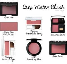 Burnished Winter, Deep Winter Makeup, Mary Kay Blush, Dark Winter Palette