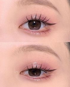 Eyeliner For Downturned Eyes, Innocent Makeup, Cute Eye Makeup, Eye Makeup Pictures