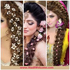 Floral Braid, Bridal Hair Styling, Hair Styling Ideas, High Buns, Bride Floral, High Bun, Braid Ideas, Artistic Hair