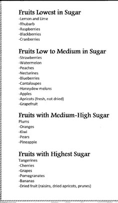 Sugar Content In Fruit, Fruits With Low Sugar, Sugar Free Diet, No Sugar Diet, Low Carb Diets, Low Sugar Diet, Sugar Detox