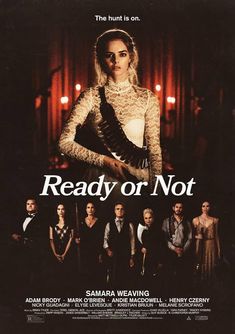 a movie poster for ready or not