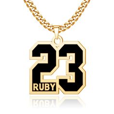 PRICES MAY VARY. Title: Q&Locket 18K Gold Plated Black Number Necklaces for Athletes Personalized Jersey Sports Number Chain Baseball Football Basketball Soccer Number Jewelry for Men Number Charm. Product Type: Departments > Men > Jewelry > Necklaces Soccer Number, Sport Jewelry, Sports Numbers, Number Jewelry, Personalized Basketball, Number Necklace, Sports Jewelry, Personalized Jersey, Mens Jewelry Necklace