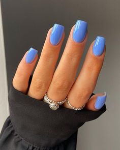 Perfect Summer Nail Color, French Anc Nail, Neutral Everyday Nails, Pedicure Ideas For Fair Skin, Red White Blue Dip Powder Nails, Simple Nails 1 Color, Short Square Nails Colors, Classy Nail Colors Summer, Acrylics Simple Design