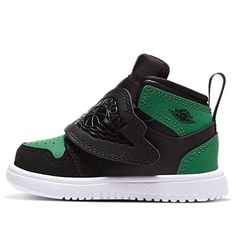 (TD) Air Jordan 1 Sky Black/Green BQ7196-003 (AJ1/SNKR/Retro/High Top/Basketball) Throwback Black High-top Custom Sneakers, Green High-top Jordan Sports Shoes, High-top Green Jordan Sports Shoes, Black Throwback High-top Custom Sneakers, Green Leather Jordan Sports Shoes, Green High-top Air Jordan 4 For Sports, Green Leather Nike Air Force 1 For Sports, Sporty Green High-top Air Jordan 4, Throwback Black Basketball Shoes For Streetwear