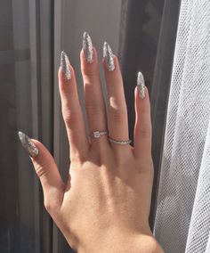 Nail Art Easy, Trend Ideas, Nails Y2k, Hard Gel Nails, Glamour Nails, Glamorous Nails, Pretty Gel Nails, Almond Acrylic Nails